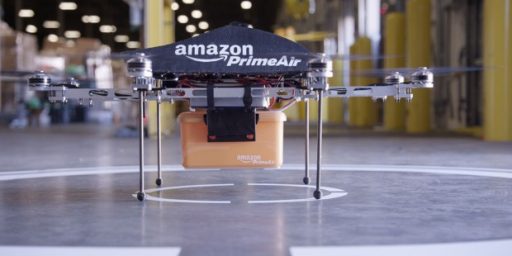 Time To Welcome Our Amazon Delivery Drone Overlords?