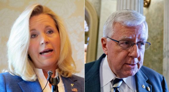 Liz Cheney and Mike Enzi