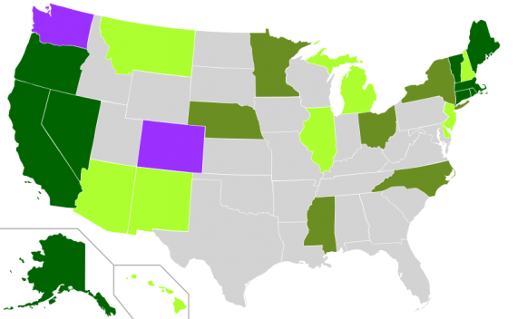 US Pot Laws