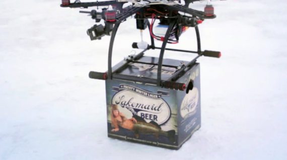 Drone Beer Delivery