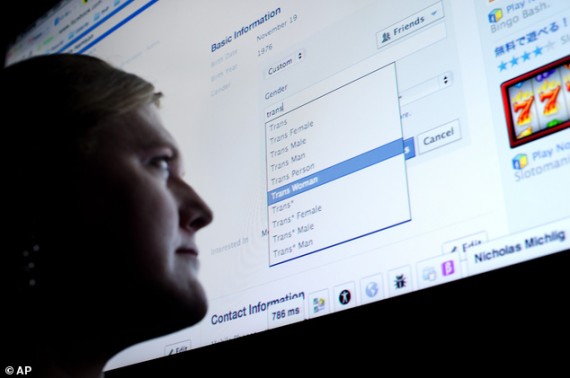 Facebook New Gender Options