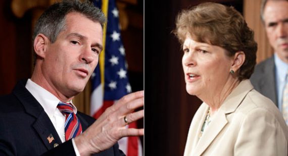 Scott Brown Jeanne Shaheen