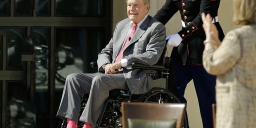 Former President George H.W. Bush Hospitalized In Maine