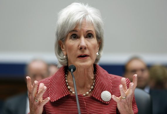 Kathleen Sebelius testifies before a House Education and the Workforce Committee hearing on Capitol Hill in Washington