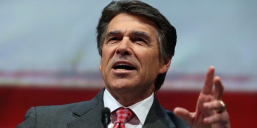 Rick Perry Tries A Reboot