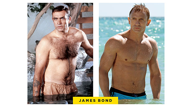 How the Male 'Perfect Body' Changed