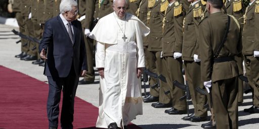 Vatican To Recognize Palestinian State