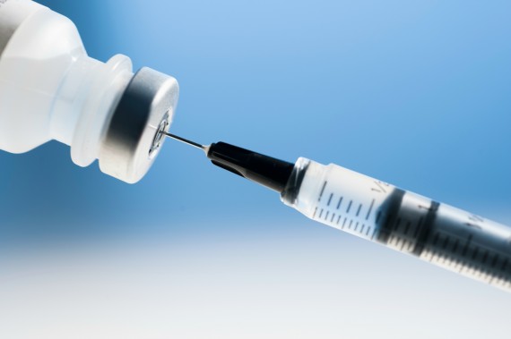Vaccine Vial And Needle