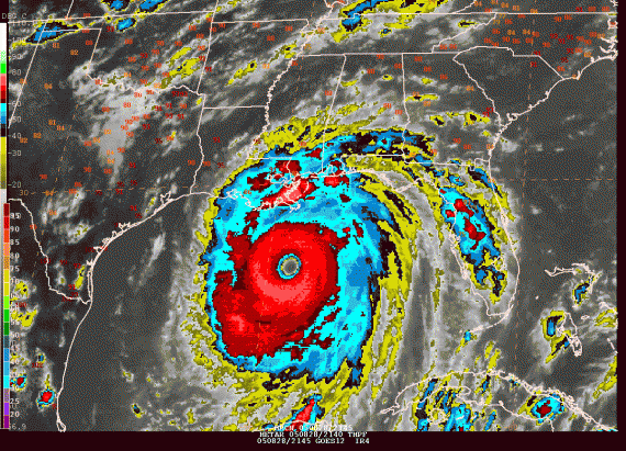 Hurricane Radar Image