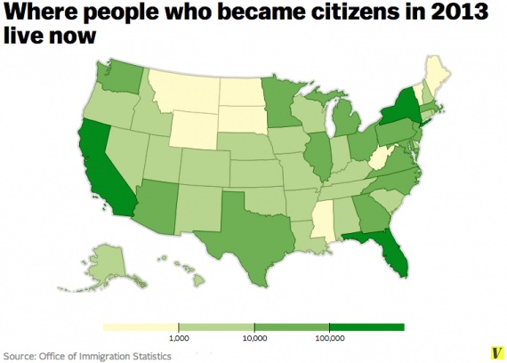 Immigrant Map Two