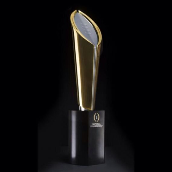 College Football Championship Trophy