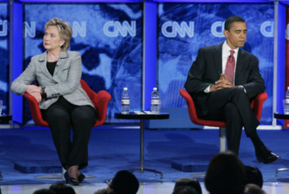 Hillary Clinton Barack Obama 2008