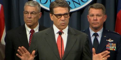 Rick Perry Sending National Guard To The Border For Reasons Even He Isn't Sure Of