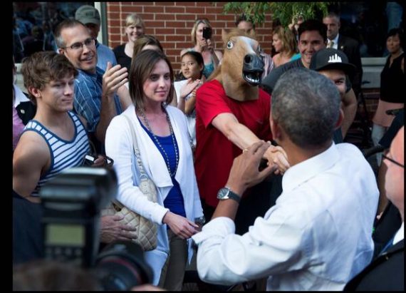 obama horse