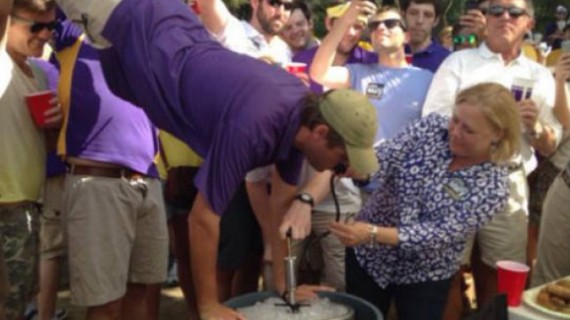 Landrieu Keg Stand