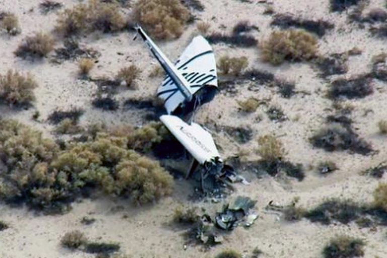 Virgin Galactic's SpaceShipTwo Crashes During Test Flight