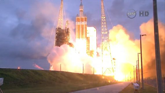 NASA Orion Delta IV Liftoff