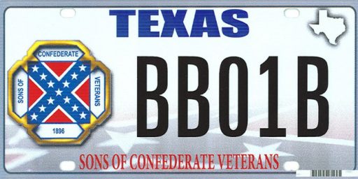 Supreme Court Says Texas Can Ban Confederate License Plates, Endangering Freedom Of Speech