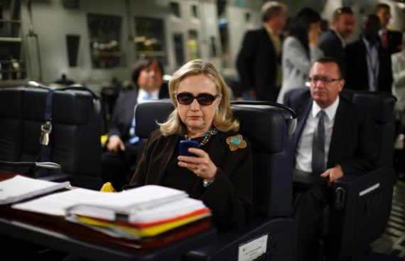 Hillary Clinton Blackberry