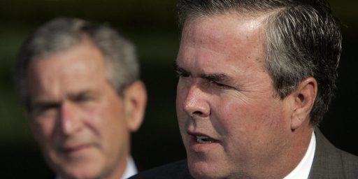 Jeb Bush Says His Top Middle East Adviser Is George W. Bush