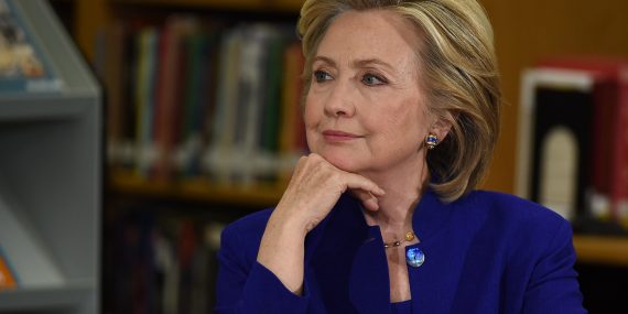 Hillary Clinton Holds Campaign Roundtable In Las Vegas