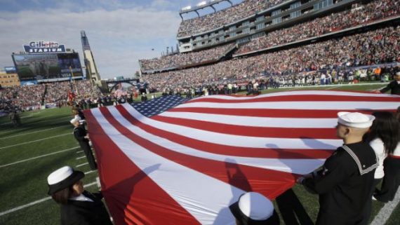 NFL Military Tribute