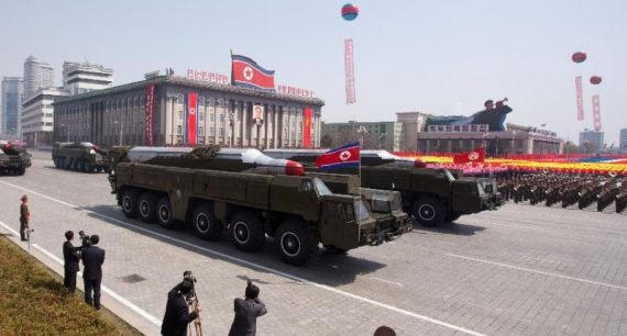 North Korea Military Parade Weapons