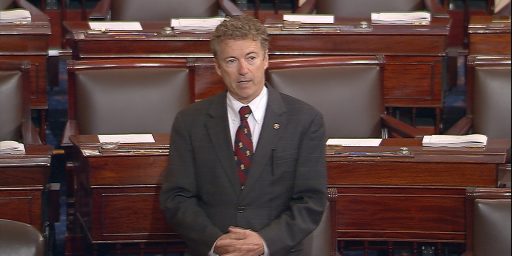 Rand Paul Holds The Senate Floor To Talk About PATRIOT Act Renewal, Civil Liberties