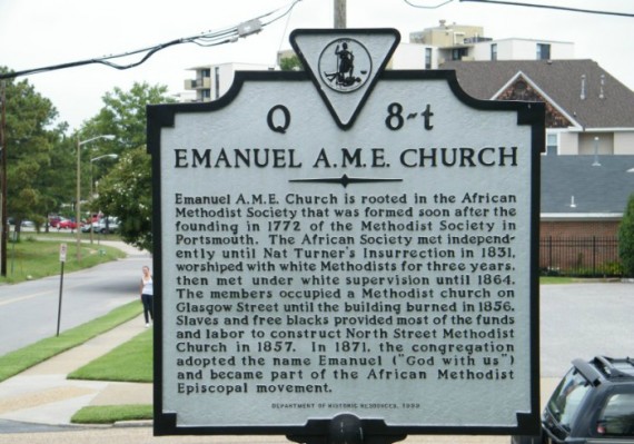 Emanual A.M.E. Church Marker