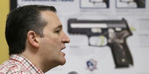 Ted Cruz with a Gun to His Head