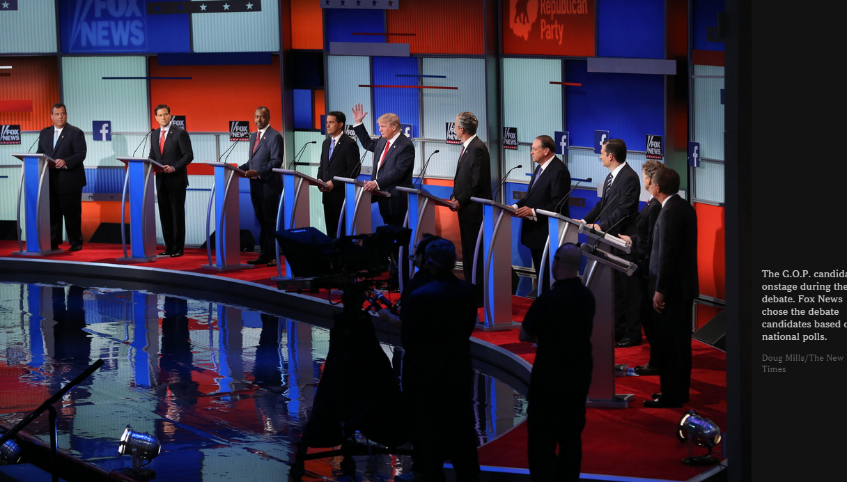 First Republican Debate Sets Viewership Record Outside the Beltway