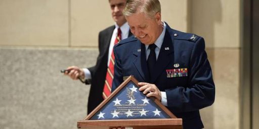 Lindsey Graham Promoted Twice As Absentee Reservist