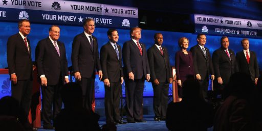 There's Only One Way To Improve The GOP Primary Debates, Fewer People On Stage