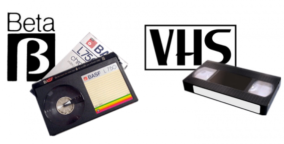 Image result for VHS vs. Betamax