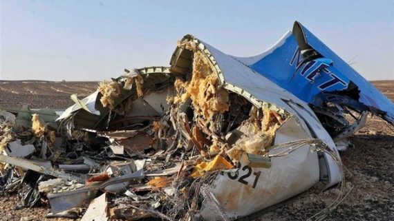 Metrojet A321 Wreckage