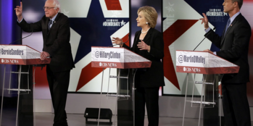 Democrats Debate In The Shadow Of The Paris Attacks, And Iowa Football