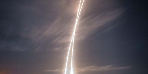 SpaceX Pulls Off Historic Launch And Return Of Rocket After Delivering Satellites Into Orbit
