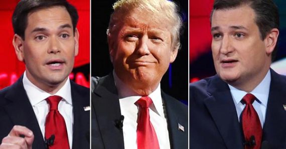 Ted Cruz Donald Trump Marco Rubio