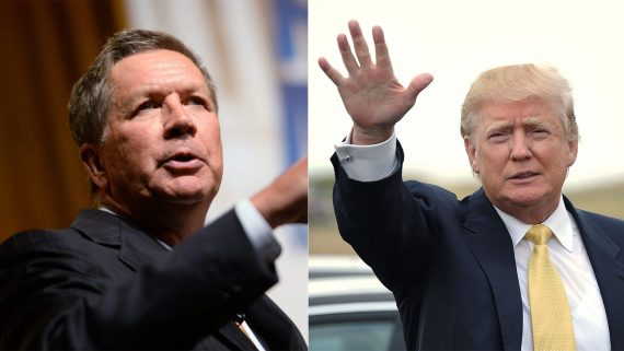 John Kasich Donald Trump