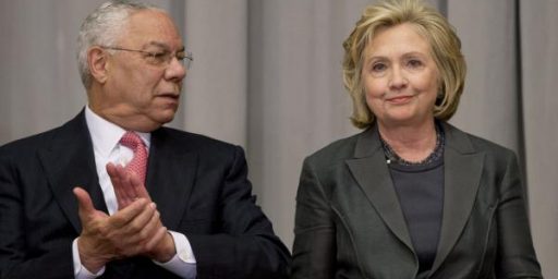 Clinton Email Scandal and The 'Powell Did it Too' Defense