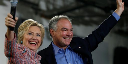 Hillary Clinton Picks Tim Kaine As Her Running Mate