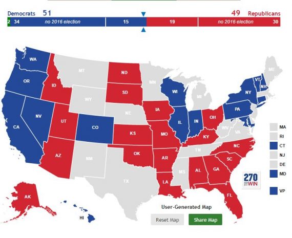 2016 Senate Prediction DEM