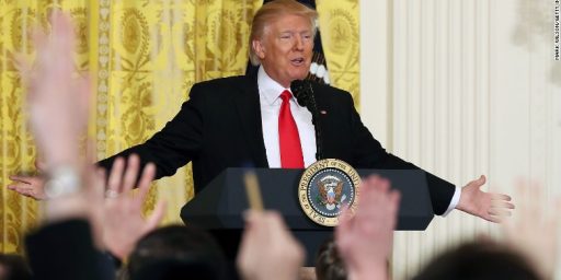 Trump's Press Conference Performance Confirmed Everything Bad We Thought About Him
