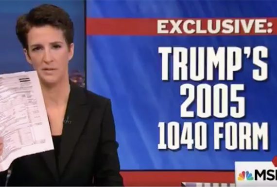 Rachel Maddow Trump Tax Return