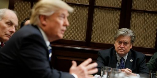 Trump Undercuts Bannon In Internal White House Power Struggle