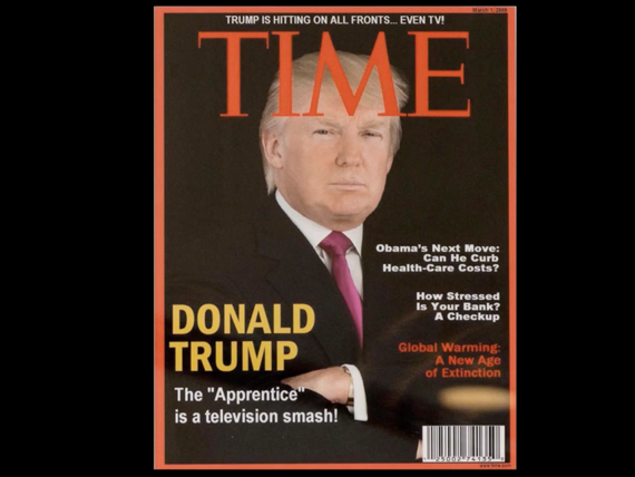 Trump Fake Time Cover