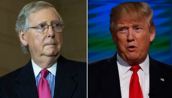 Donald Trump Mitch McConnell