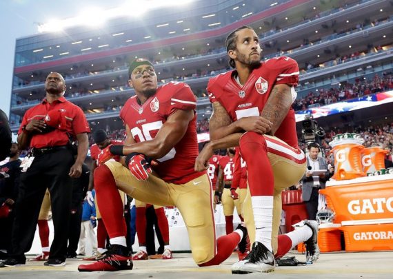 Kaepernick Kneeling Anthem