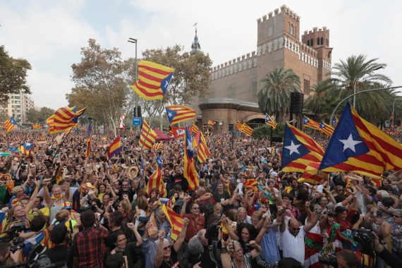 Catalonia Independence Protest