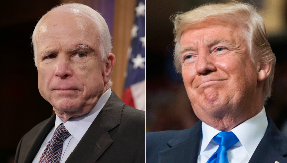 John McCain Donald Trump